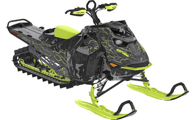 Mountain Electric Ski-Doo REV Gen5 Mountain Green Grey Premium Coverage