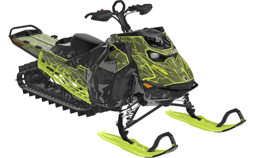 Mountain Electric Ski-Doo REV Gen5 Mountain Black Grey Less Coverage