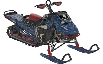 Mountain Electric Ski-Doo REV Gen5 Mountain Yellow Grey Premium Coverage