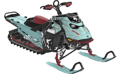 Mountain Electric Ski-Doo REV Gen5 Mountain Tan Orange Full Coverage