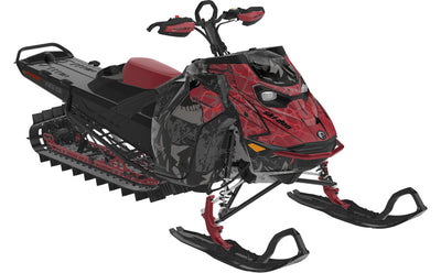 Mountain Electric Ski-Doo REV Gen5 Mountain SpartanRed Grey Full Coverage