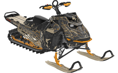 Mountain Electric Ski-Doo REV Gen5 Mountain NeoMint SpartanRed Premium Coverage