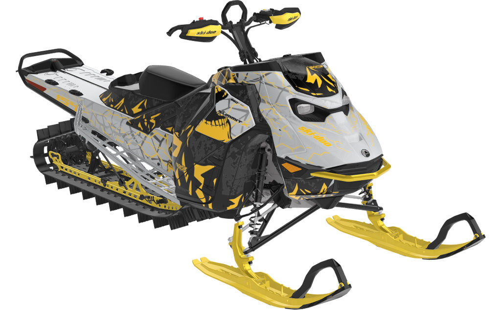 Mountain Electric Ski-Doo REV Gen5 Mountain Navy SpartanRed Premium Coverage