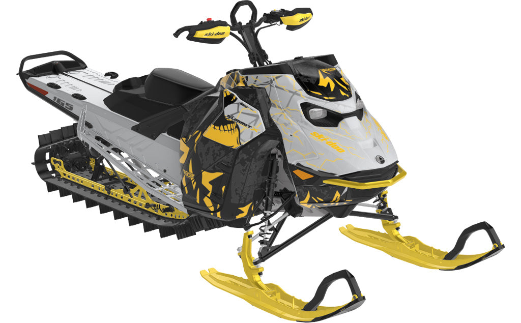 Mountain Electric Ski-Doo REV Gen5 Mountain Navy SpartanRed Full Coverage