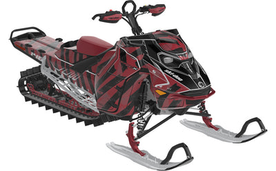 Master of Turns Convict Ski-Doo REV Gen5 Mountain White Black Premium Coverage