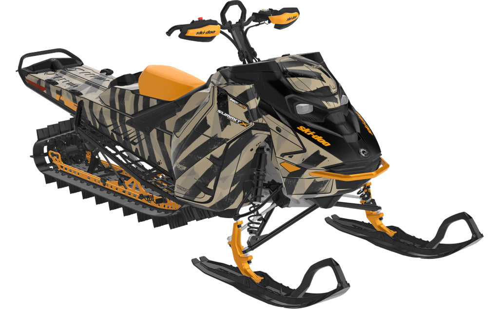 Master of Turns Convict Ski-Doo REV Gen5 Mountain SpartanRed NeoMint Premium Coverage