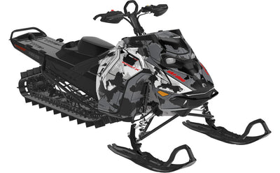 MultiCam Ski-Doo REV Gen5 Mountain Black Grey Full Coverage