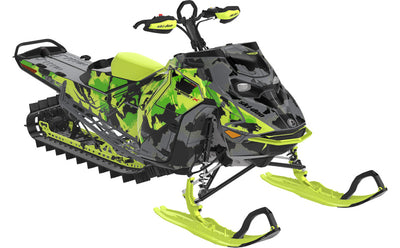 MultiCam Ski-Doo REV Gen5 Mountain Green Grey Premium Coverage