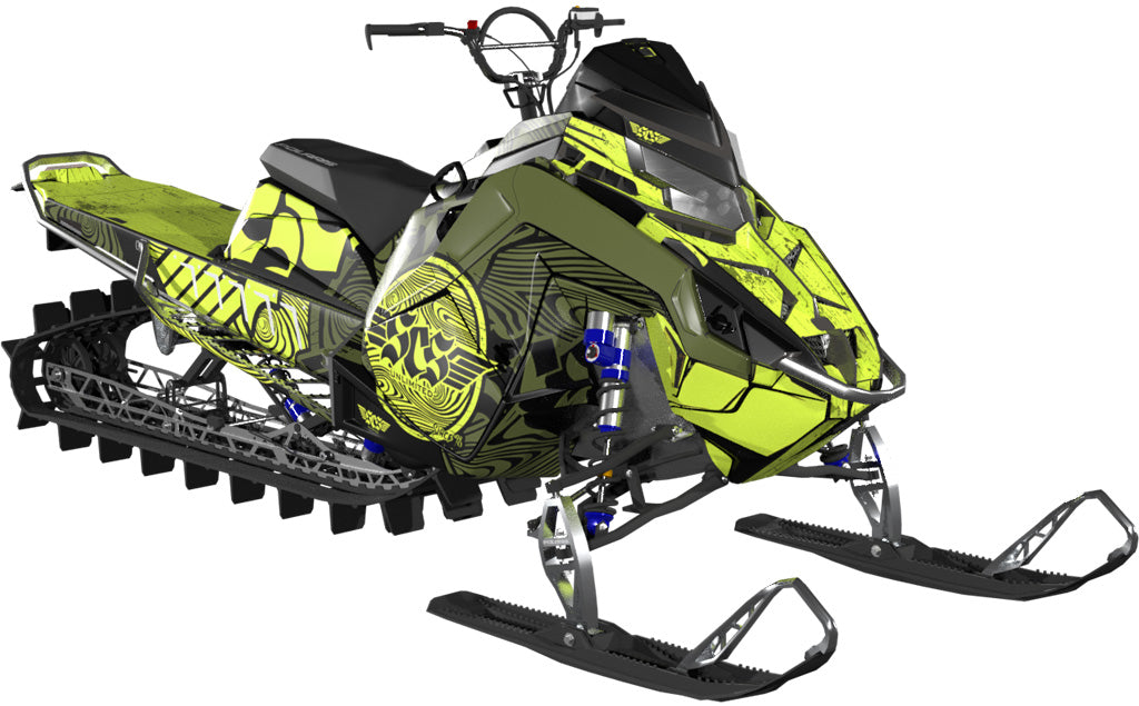 Ironwood Polaris Matryx Sled Wraps Premium