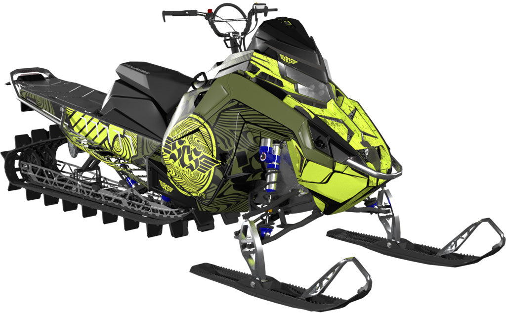 Ironwood Polaris Matryx Sled Wraps Partial