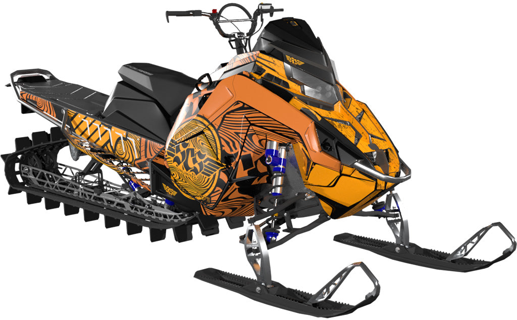 Ironwood Polaris Matryx Sled Wraps Partial