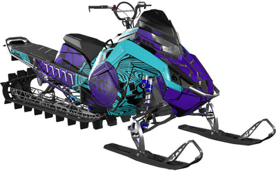 Ironwood Polaris Matryx Sled Wraps Partial