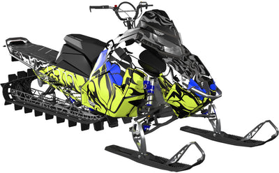 MTN Polaris Matryx Sled Wraps Partial