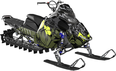 MTN Polaris Matryx Sled Wraps Partial