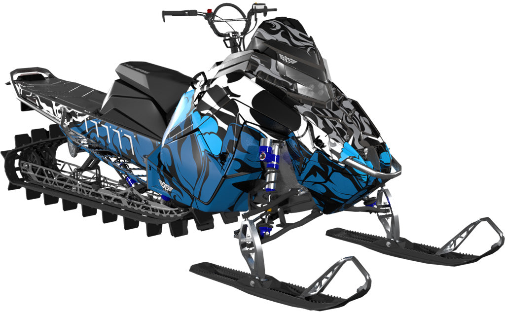 MTN Polaris Matryx Sled Wraps Partial