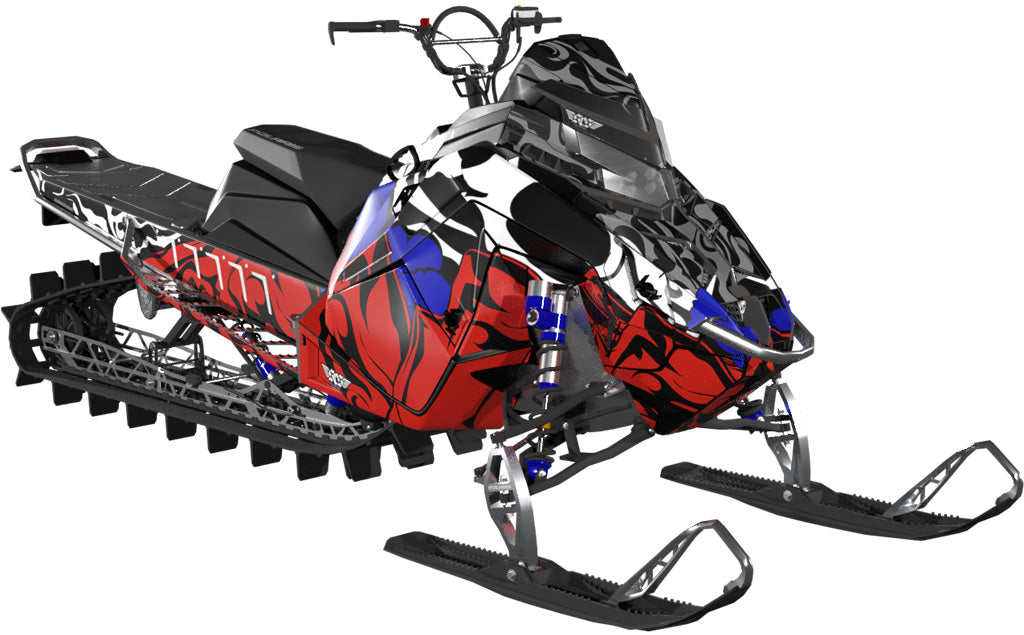 MTN Polaris Matryx Sled Wraps Partial