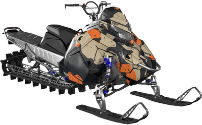 Sketch Polaris Matryx Sled Wraps Full