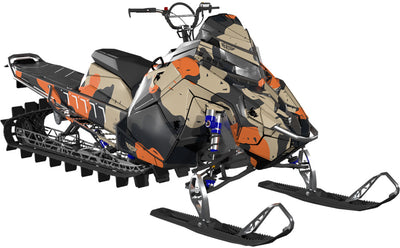 Sketch Polaris Matryx Sled Wraps Less