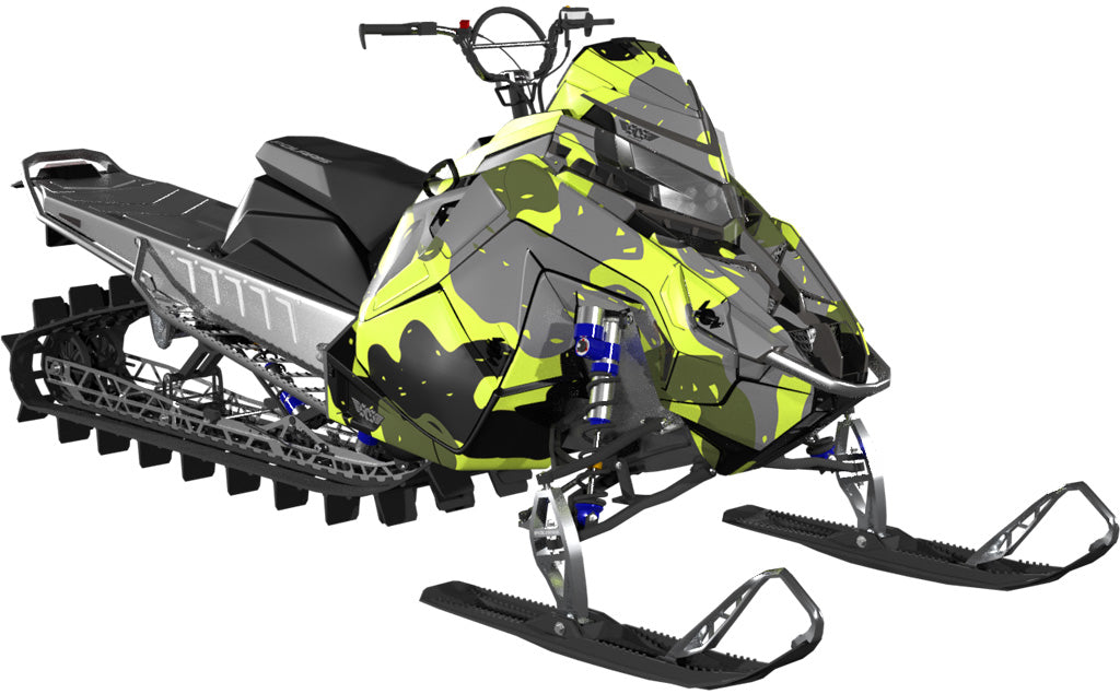 Sketch Polaris Matryx Sled Wraps Partial