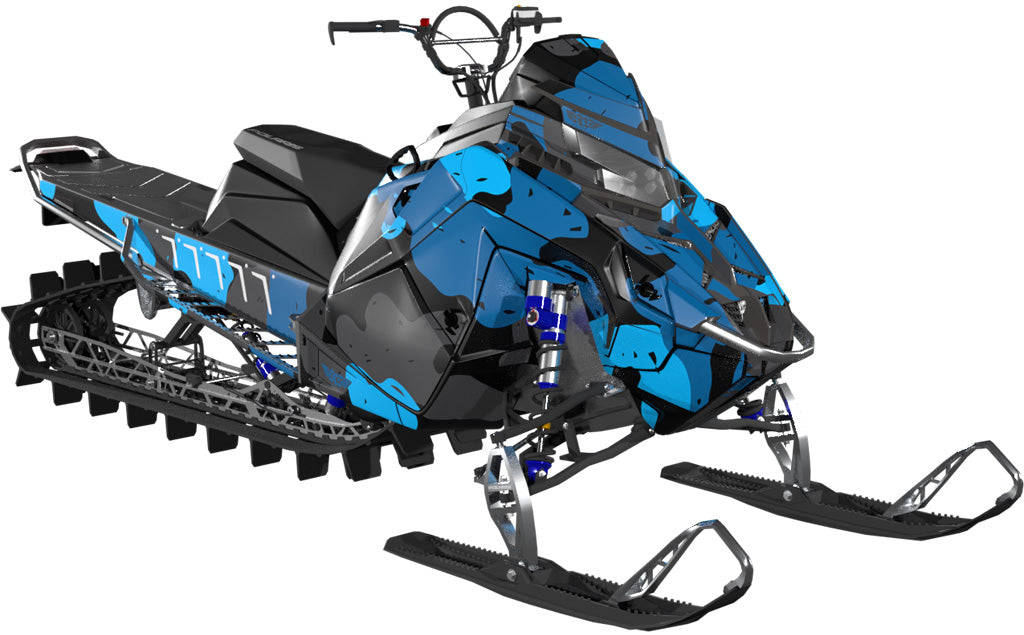 Sketch Polaris Matryx Sled Wraps Partial