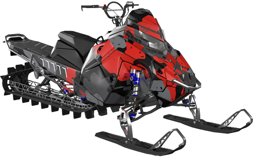 Sketch Polaris Matryx Sled Wraps Partial