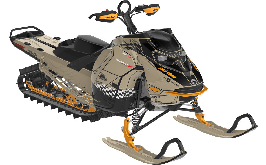 Jay Mentaberry Throwback Ski-Doo REV Gen5 Mountain DesertTan Black Full Coverage