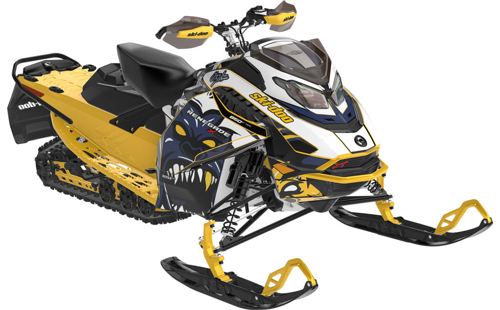 Ghouls Ski-Doo REV Gen5 Trail MilleniumYellow White