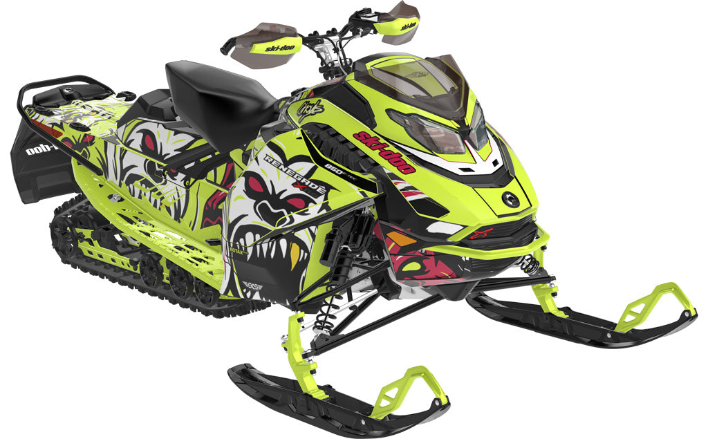 Ghouls Ski-Doo REV Gen5 Trail MantaGreen Red