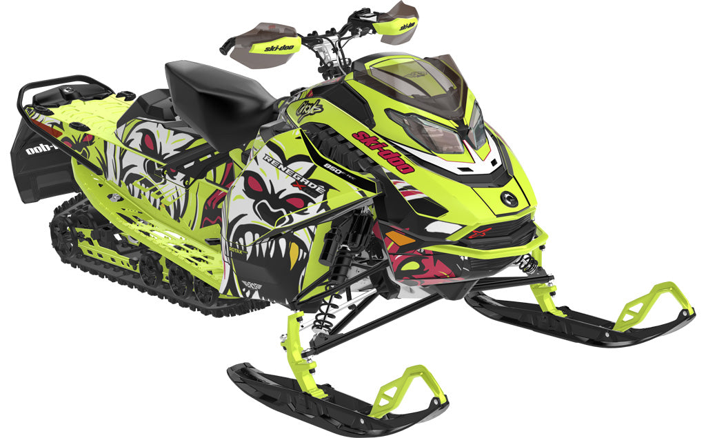 Ghouls Ski-Doo REV Gen5 Trail MantaGreen Red