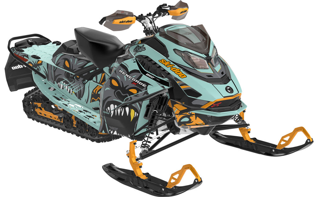 Ghouls Ski-Doo REV Gen5 Trail NeoMint Orange