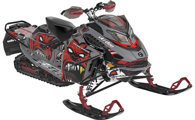 Ghouls Ski-Doo REV Gen5 Trail Grey Red