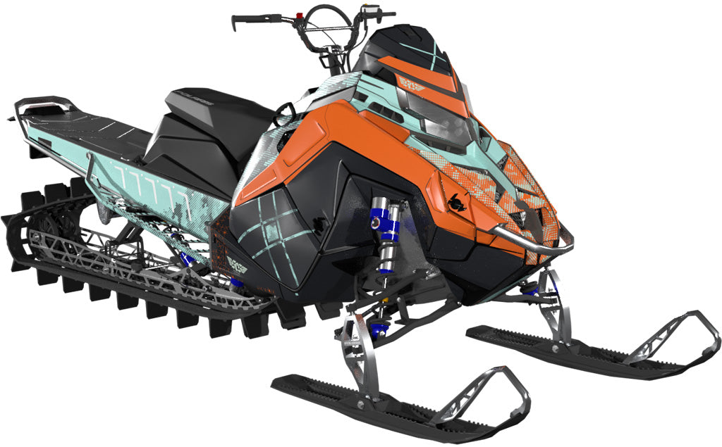 Apex Polaris Matryx Sled Wraps Partial