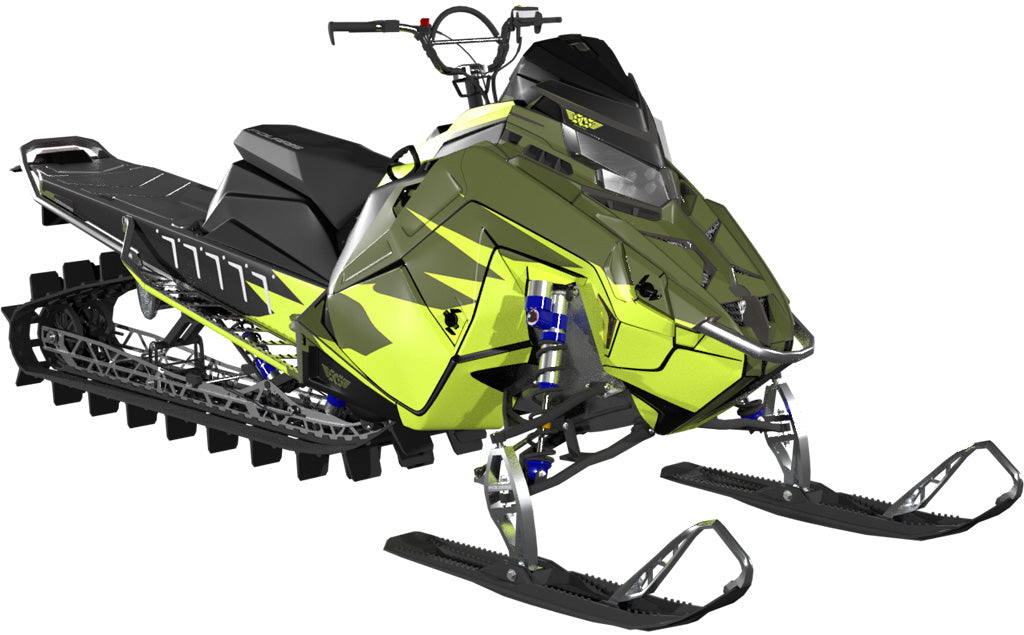 Descent Polaris Matryx Sled Wraps Partial