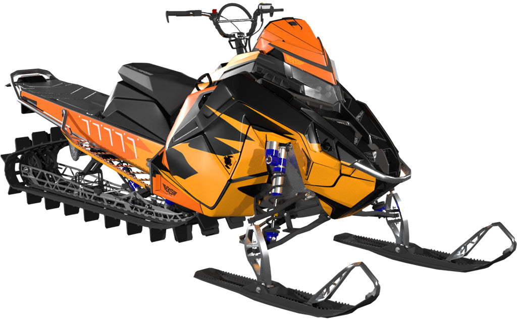 Descent Polaris Matryx Sled Wraps Partial