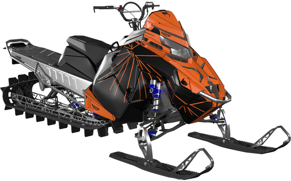 Fractured Polaris Matryx Sled Wraps Full