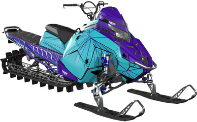 Fractured Polaris Matryx Sled Wraps Premium