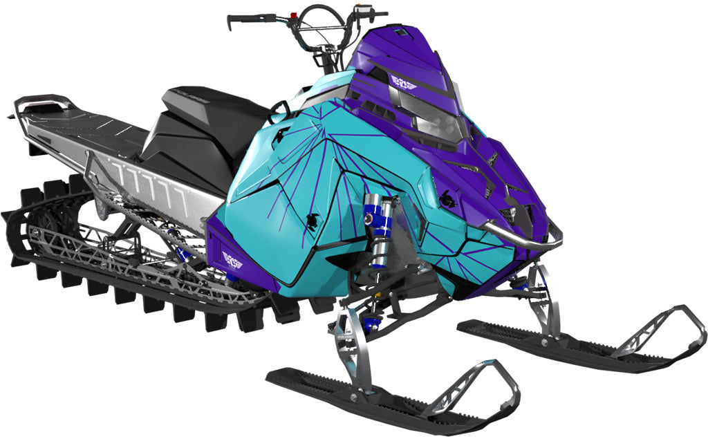 Fractured Polaris Matryx Sled Wraps Full