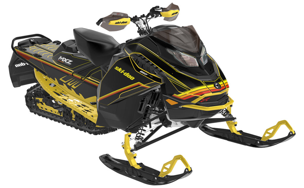 Retro Ski-Doo REV Gen5 Mountain Sled Wrap