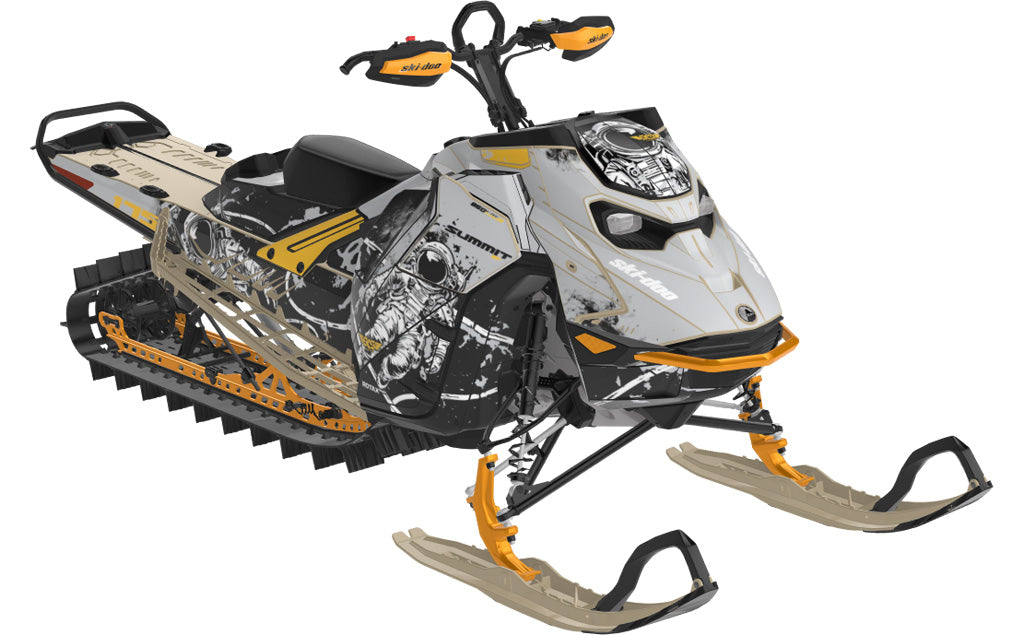 Astroworld Ski-Doo REV Gen5 Mountain Navy SpartanRed Full Coverage