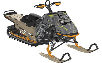 Astroworld Ski-Doo REV Gen5 Mountain Army NuclearYellow Less Coverage