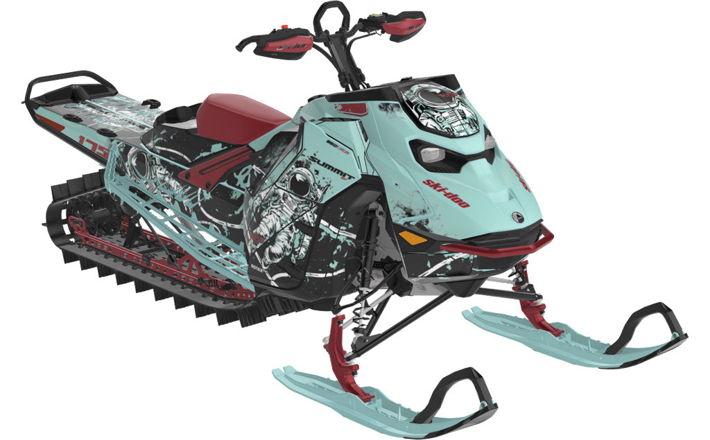 Astroworld Ski-Doo REV Gen5 Mountain TrueRed SpartanRed Premium Coverage