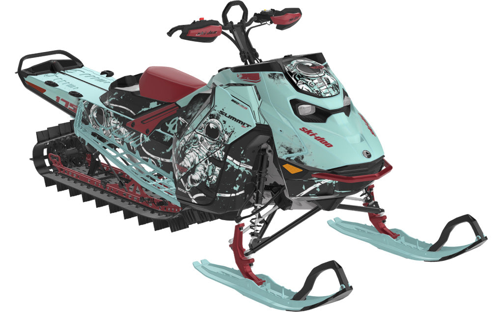 Astroworld Ski-Doo REV Gen5 Mountain TrueRed SpartanRed Full Coverage