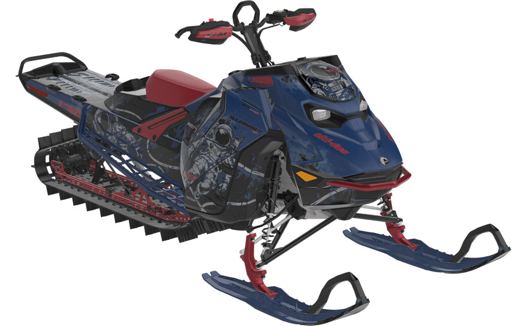 Astroworld Ski-Doo REV Gen5 Mountain CatalystGrey OrangeCrush Premium Coverage