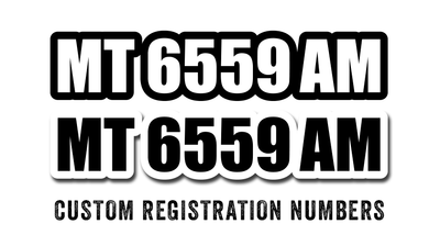 Registration Numbers Sea-Doo - SCS Unlimited 