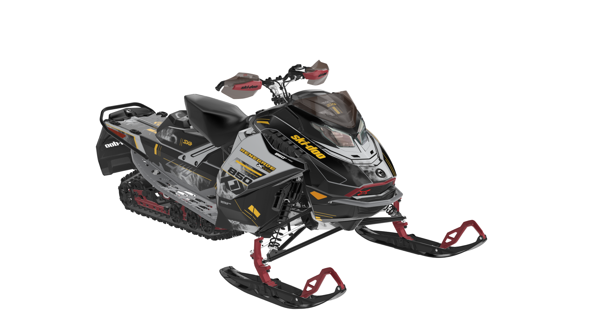 Smokeshow - 3D Ski-Doo Rev-Gen5 Sled Wrap Customizer