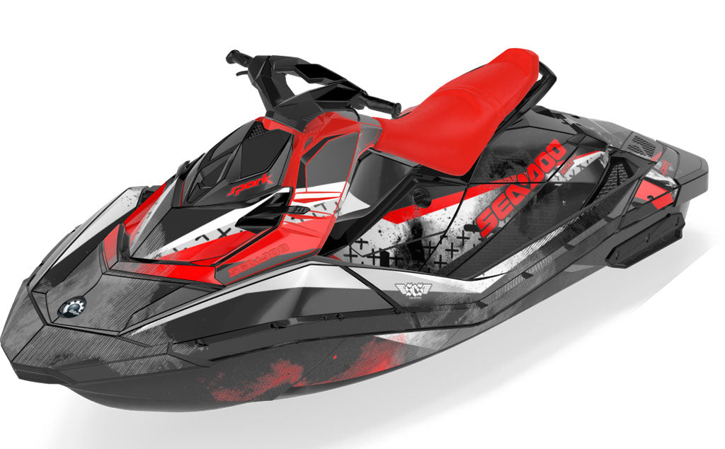 Wave Crew | Sea-Doo SPARK Graphics kit and Wraps