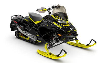 Zinger Red Black Ski-Doo REV Gen4 MXZ Premium Coverage Sled Wrap